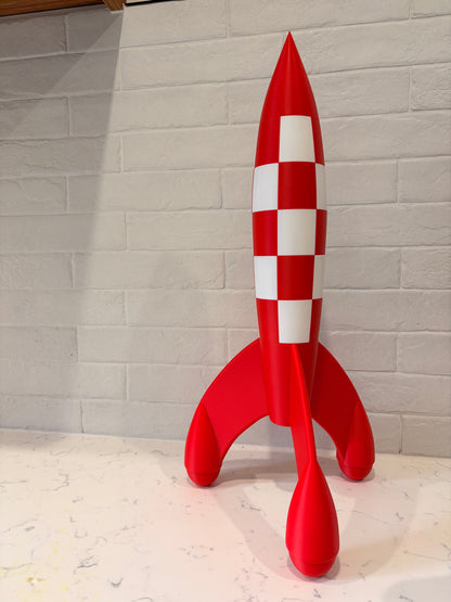 Tintin Moon Rocket