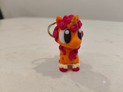 Alicorn Keychain