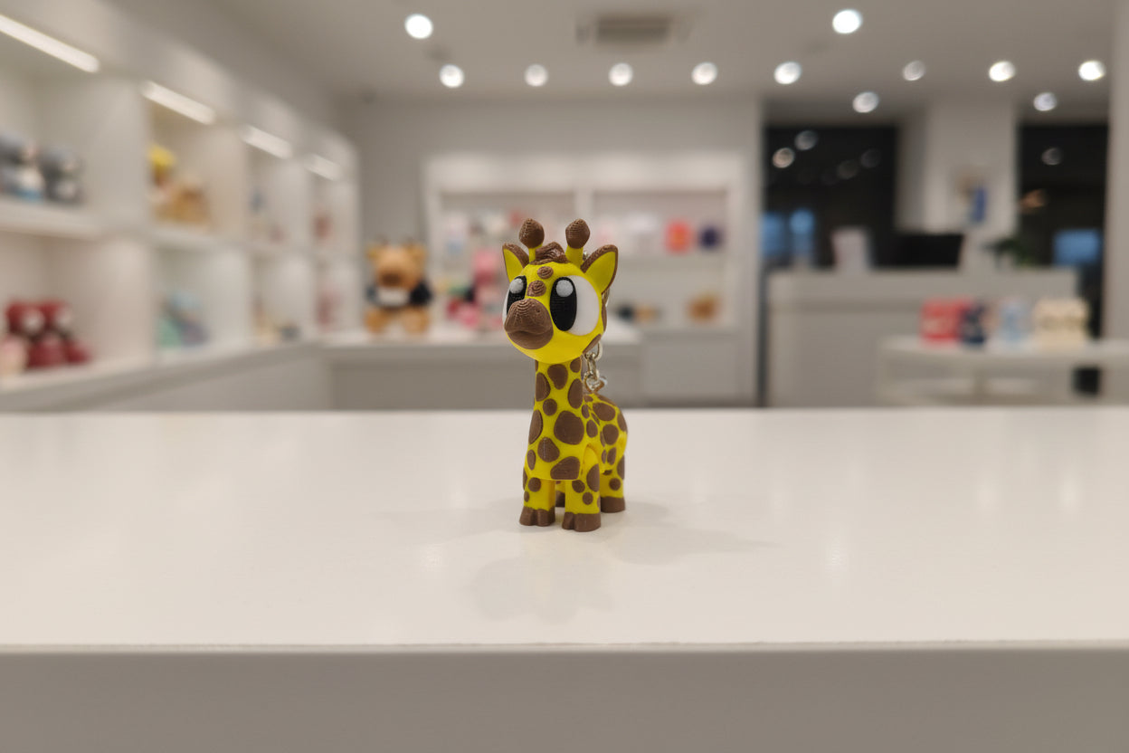 Giraffe Keychains & Figurines