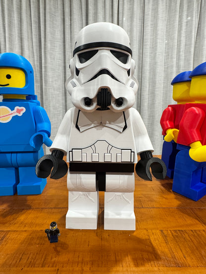 Giant Brick Stormtrooper Figure 400mm