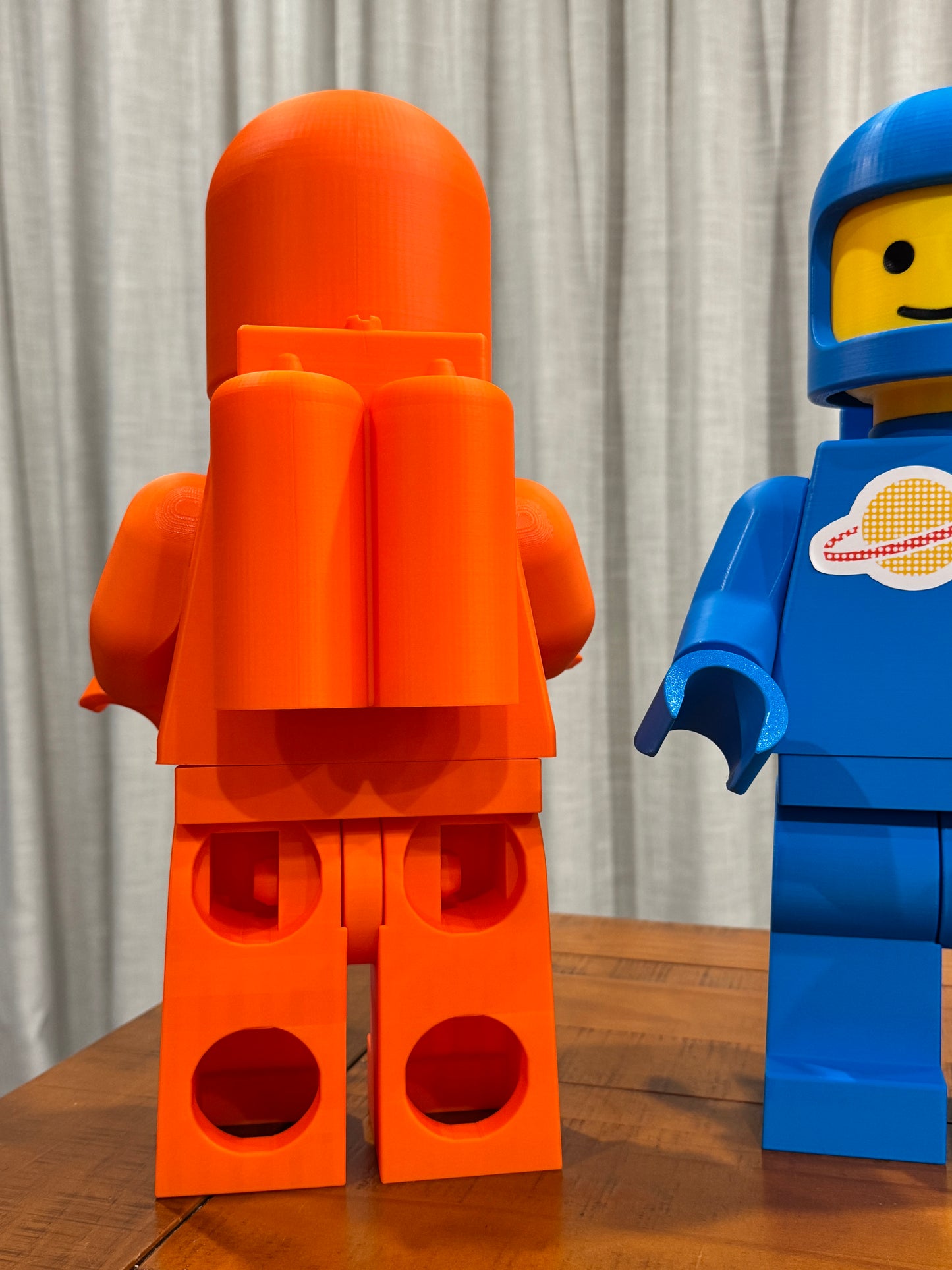 Giant Brick Space Man Orange 400mm