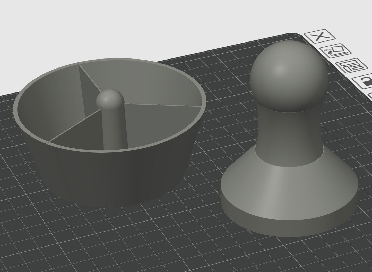 Bellman CX-25P Coffee Tamper & Funnel