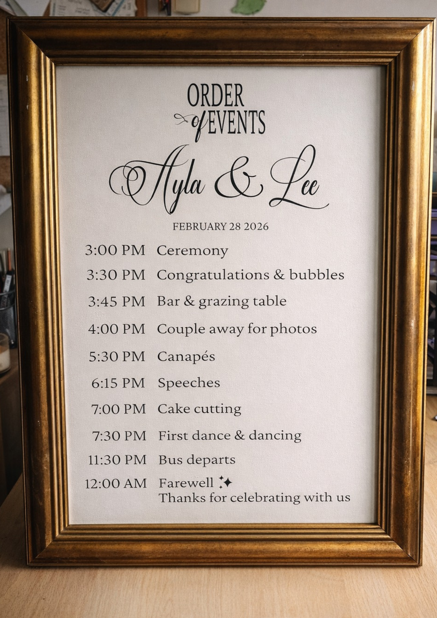 Wedding Signs