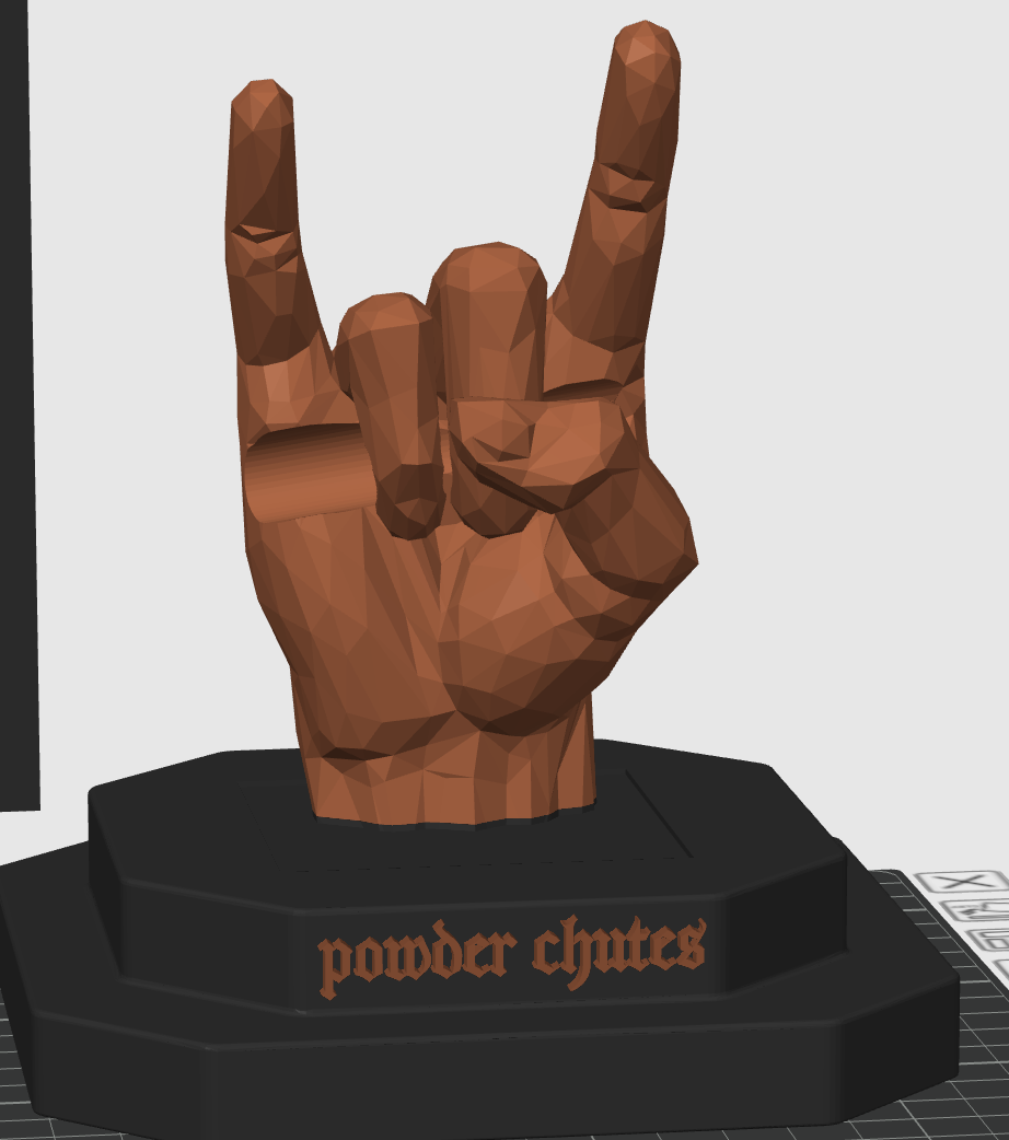 Powder Chutes Drumstick Holder