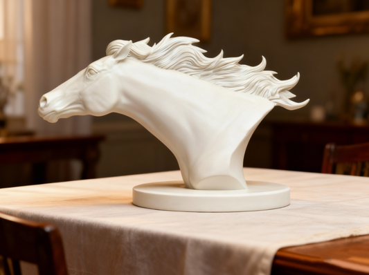 Galloping Horse Bust